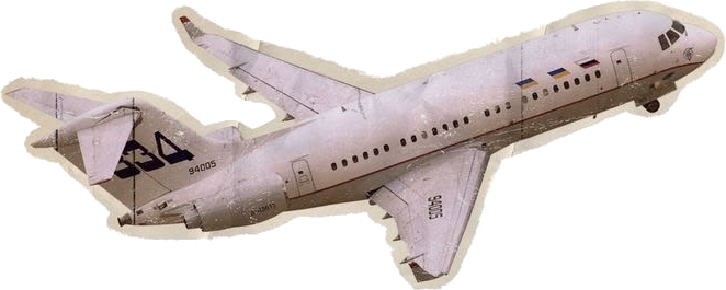 Avión de Super Life Trip